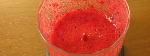 полосатый смузи. Шаг 5