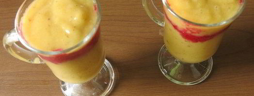 полосатый смузи. Шаг 8