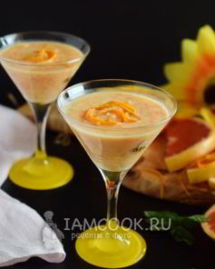 Смузи с грейпфрутом и апельсином