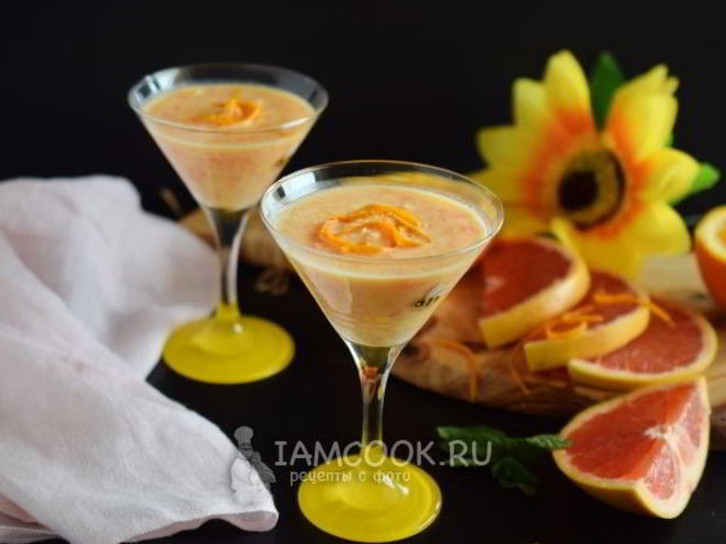 Рецепт смузей с грейпфрутом и апельсином