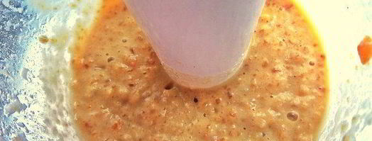 смузи с курагой, фасолью и отрубями. Шаг 7