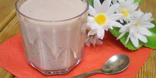 Смузи с овсяными хлопьями