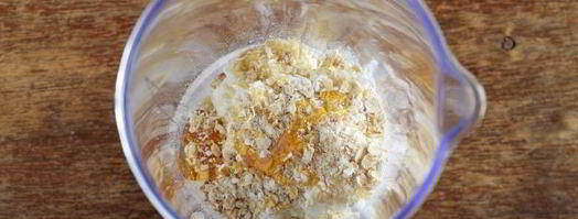 смузи с творогом и бананом. Шаг 6