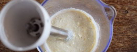 смузи с творогом и бананом. Шаг 7