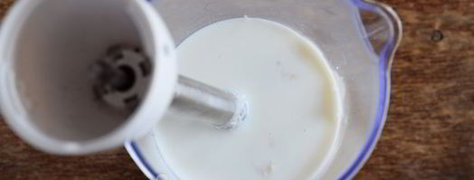 смузи с творогом и бананом. Шаг 8