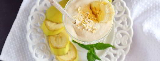 смузи с творогом и бананом. Шаг 10