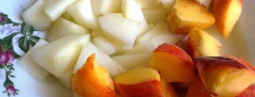 смузи вкусняшка из дыни и персика. Шаг 2