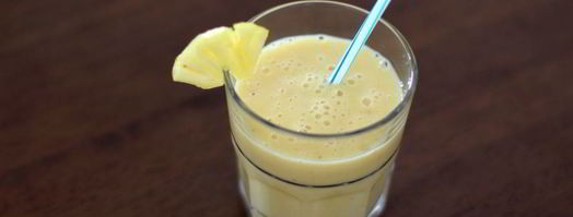 тропический смузи. Шаг 4