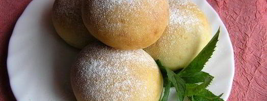 творожные булочки с мятным сиропом. Шаг 8