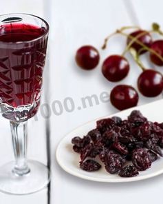 Вино из вяленой вишни