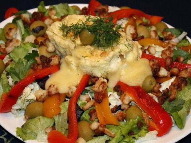 Рецепт французского салата