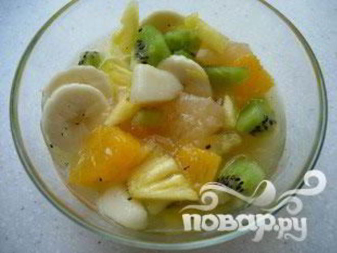 Рецепт фруктового салата