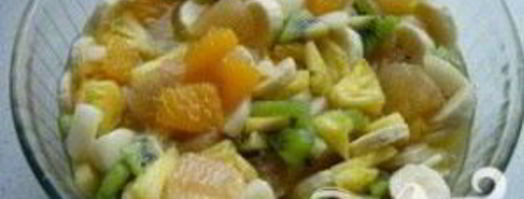 фруктовый салат. Шаг 3