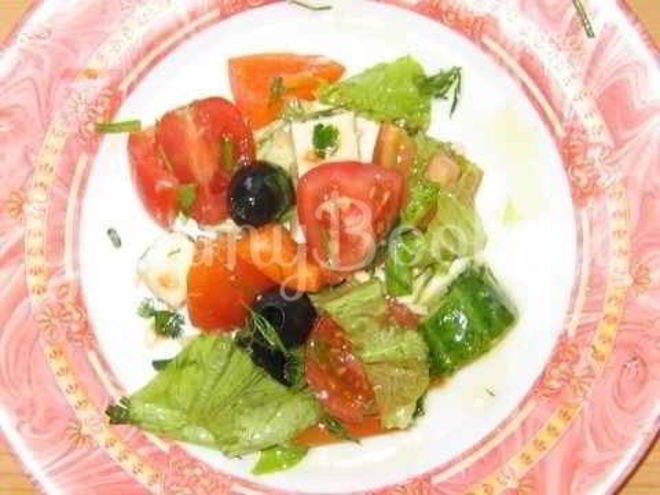 Рецепт салата греческого