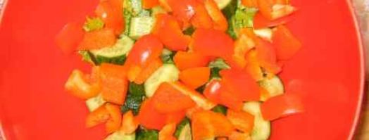 салат греческий. Шаг 17