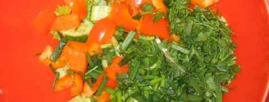 салат греческий. Шаг 19