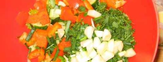 салат греческий. Шаг 21