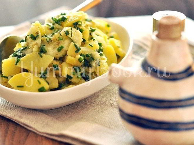 Рецепт немецкого картофельного салата