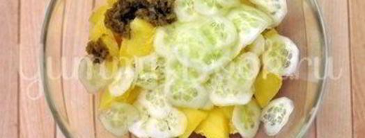 немецкий картофельный салат. Шаг 2