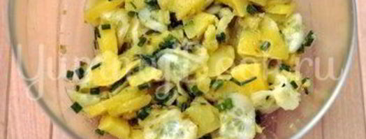 немецкий картофельный салат. Шаг 4