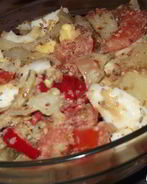 Теплый картофельный салат