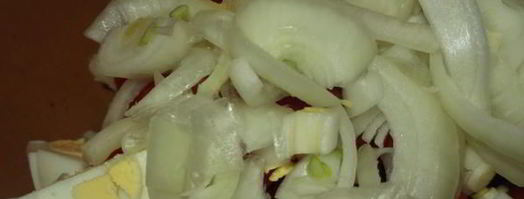 теплый картофельный салат. Шаг 7