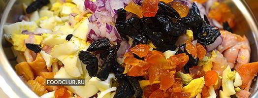 куриный салат с ананасами. Шаг 3