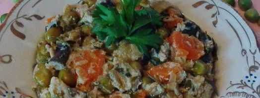 летний овощной салат-гарнир. Шаг 2