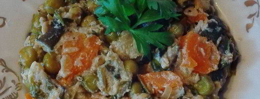 летний овощной салат-гарнир. Шаг 3