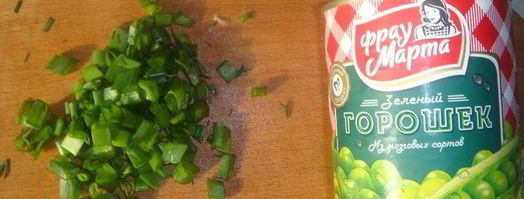 нежный салат с копченой грудкой. Шаг 5