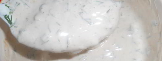 огуречный салат с соусом. Шаг 5