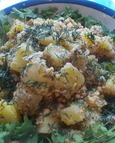 Ореховый салатик