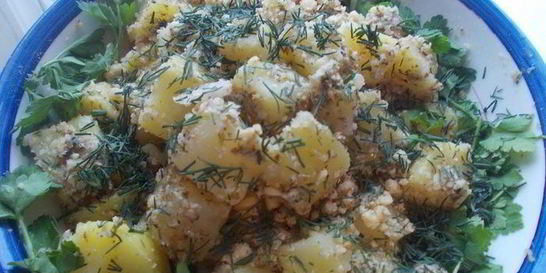 Ореховый салатик