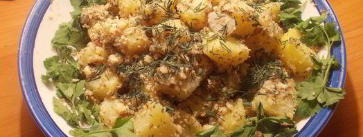 ореховый салатик. Шаг 3