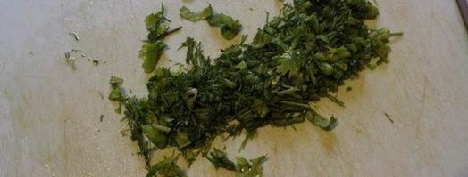 овощной салат с капустой и тремя видами лука. Шаг 5