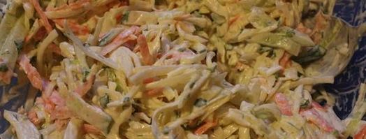 овощной салат с капустой и тремя видами лука. Шаг 6