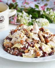 Салаты с грибами