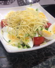 Салаты с шампиньонами