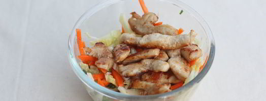 пекинский салат с курицей. Шаг 7