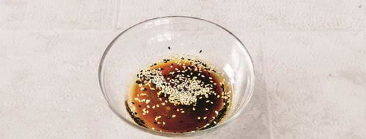 рисовый азиатский салат с теплым лососем. Шаг 3