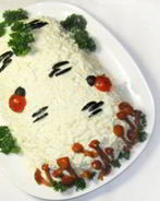 Салат Белая Береза из куриного филе