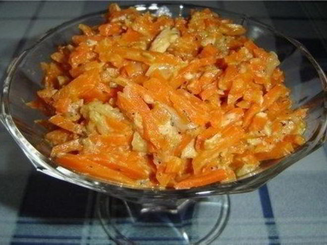 Рецепт салата bonito с куриным филе