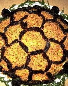 Салат Черепаха с черносливом