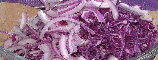 салат фиолетовая фантазия. Шаг 4