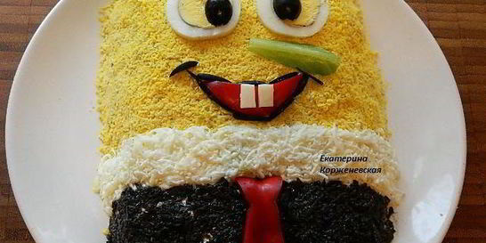 Салат Губка Боб