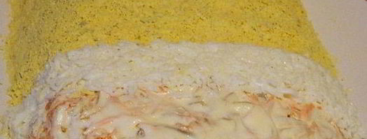 салат губка боб. Шаг 5