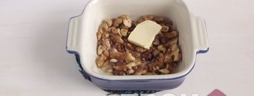 салат из брюссельской капусты с грецким орехом. Шаг 2