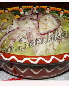 Салат из черной редьки