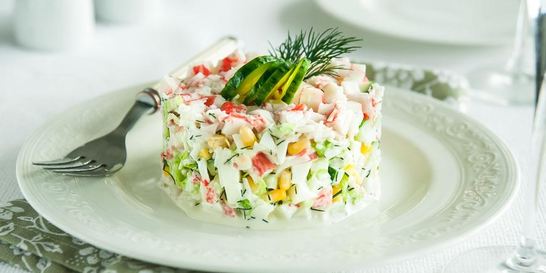 Салат из крабовых палочек