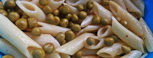 салат из овощей с пастой и сырными шариками. Шаг 2